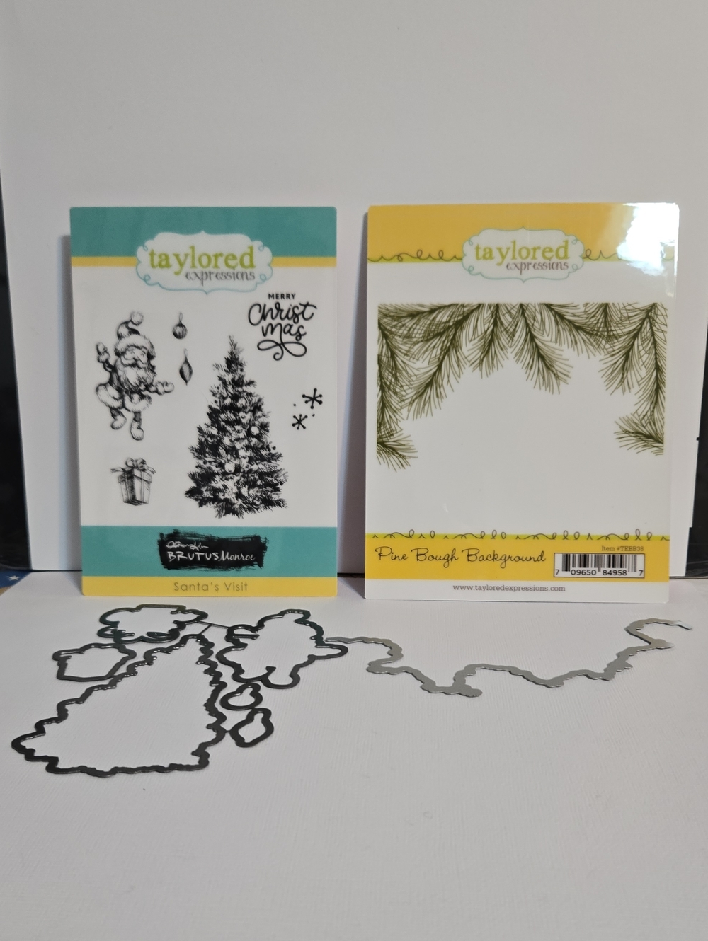 Taylored Expressions & Brutus Monroe Christmas Themed Stamp and Die Sets